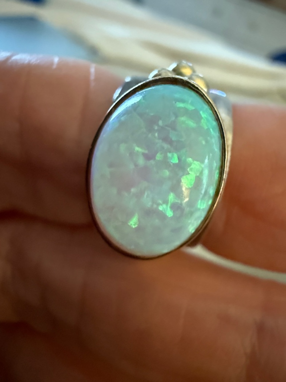 Opal ring - Picture 4 of 4